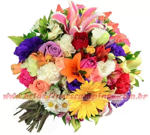 Buquê Grande de Flores Mistas