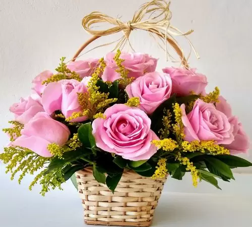 Cesta de Flores CF8
