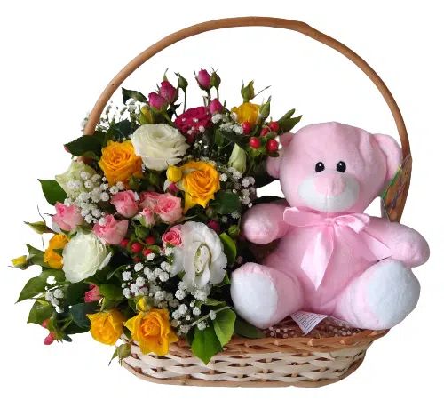 Cesta de Flores CF2