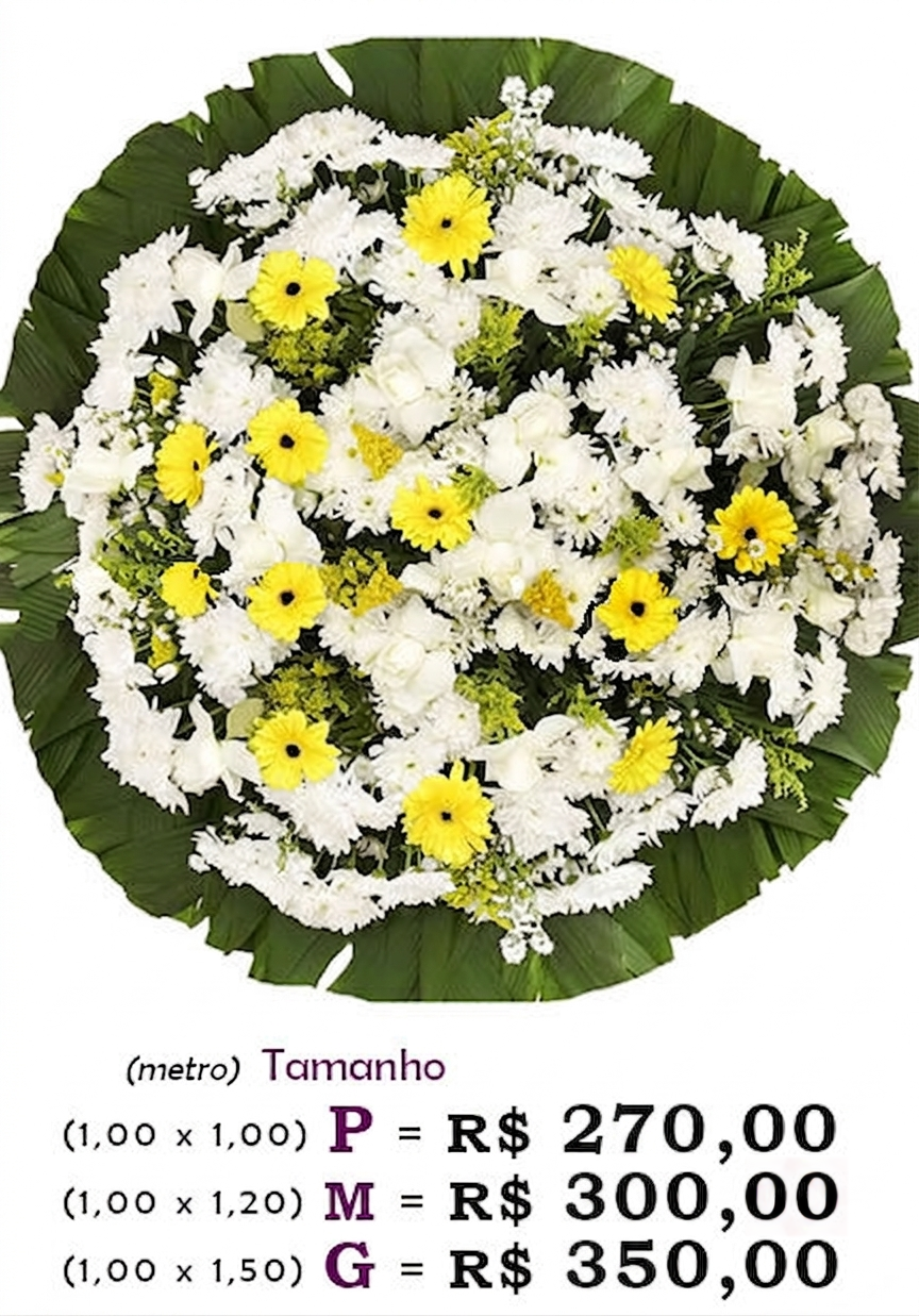 Entrega de Coroa Para Velório 004