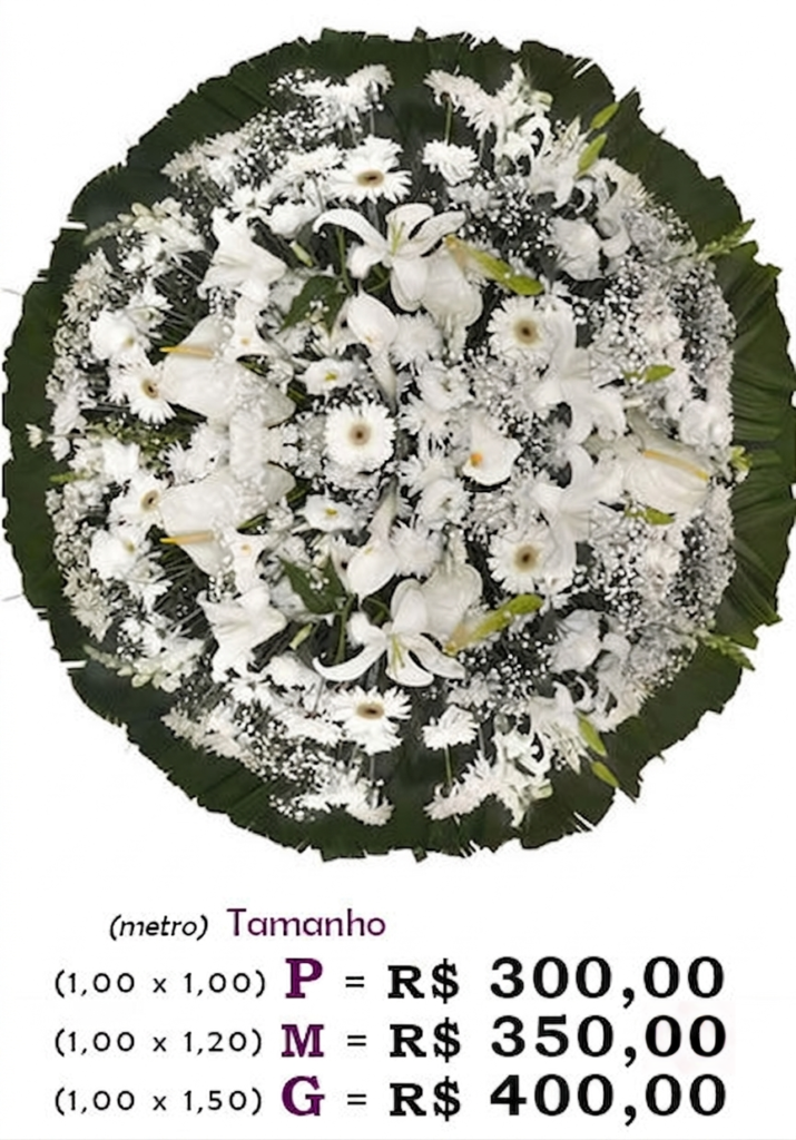 Entrega de Coroa Para Velório 006