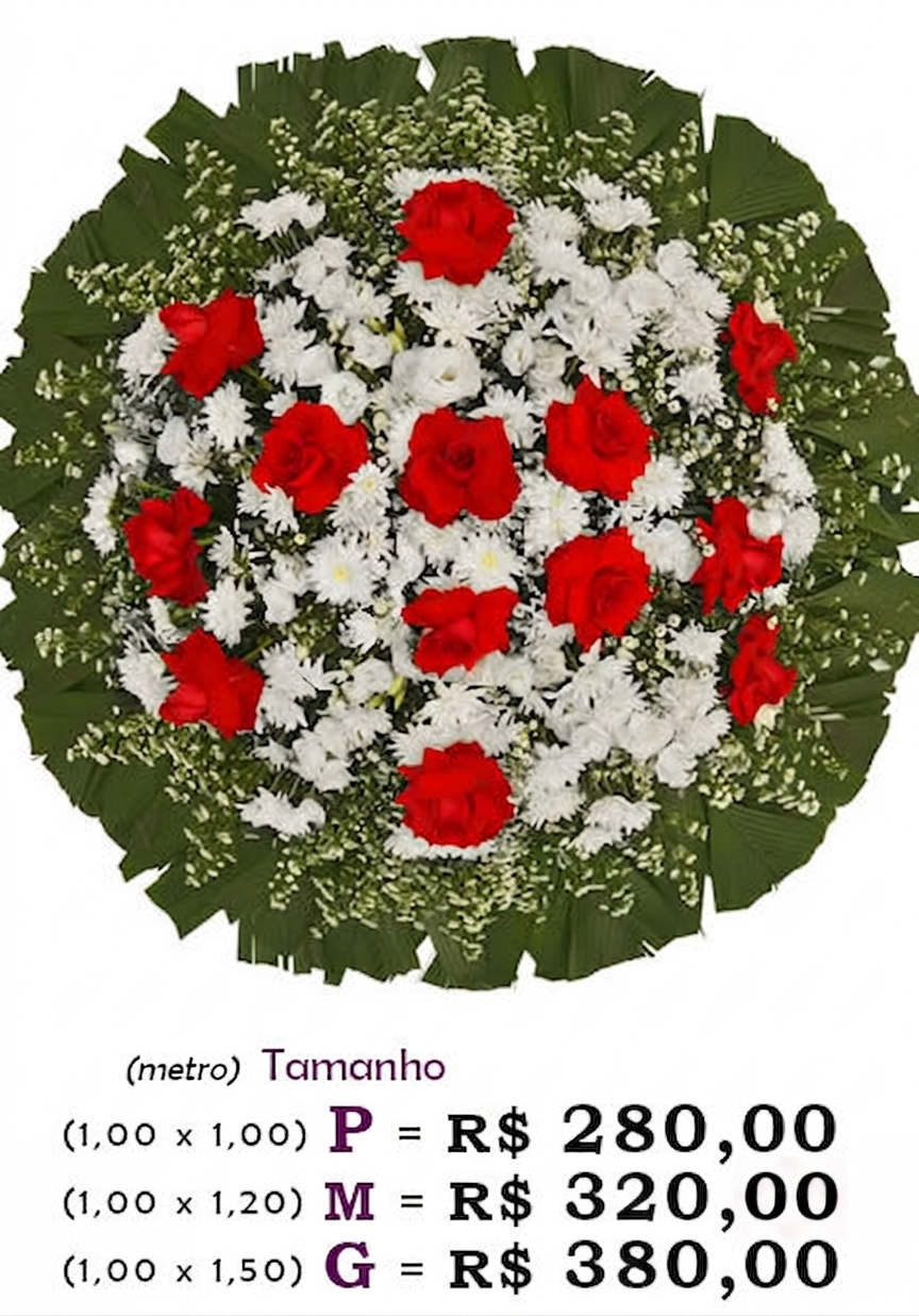 Entrega de Coroa Para Velório 008