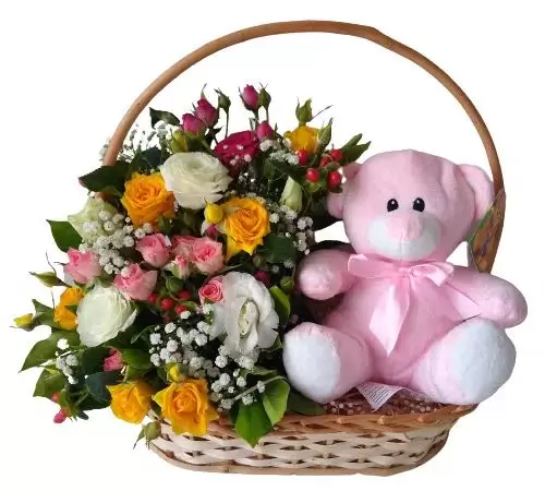 Cesta de Flores CF2